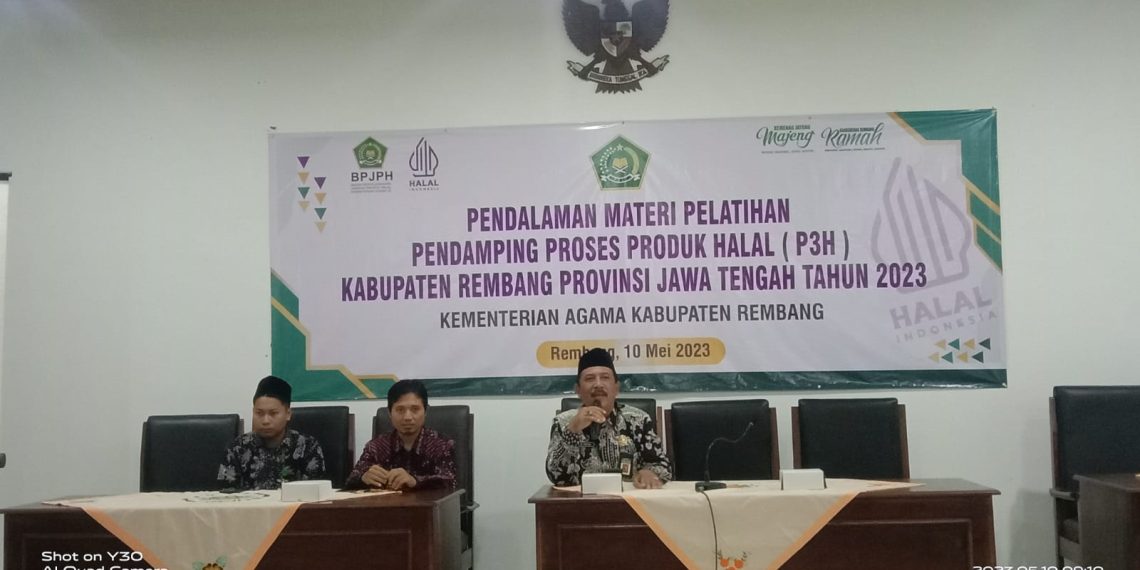 64 P3H Ikuti Pelatihan Produk Halal, Kakankemenag Sampaikan Target Ini