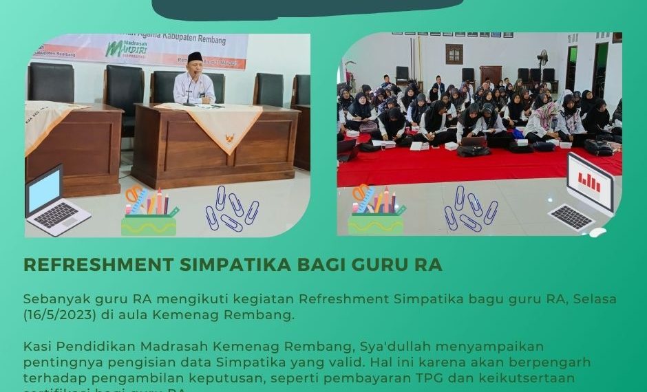 Kasi Penmad Tekankan, Data Simpatika Tidak Valid, Sertifikasi Tidak Bisa Cair