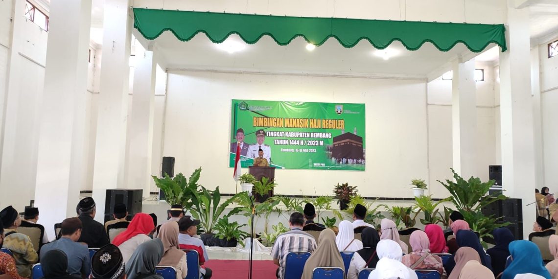 Bupati Buka Manasik Haji, Jemaah Diminta Selalu Jaga Kesehatan