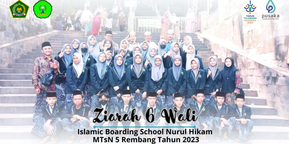 Lestarikan Tradisi, Siswa MTsN 5 Rembang Adakan Ziarah Wali