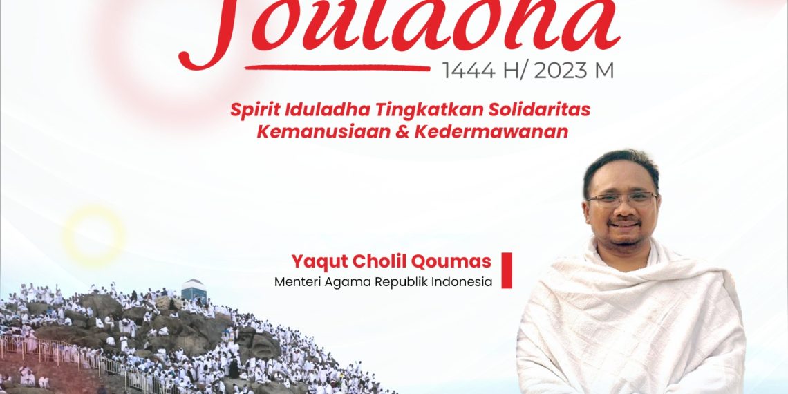 Menag: Selamat Iduladha, Mari Tingkatkan Solidaritas Kemanusiaan dan Kedermawanan