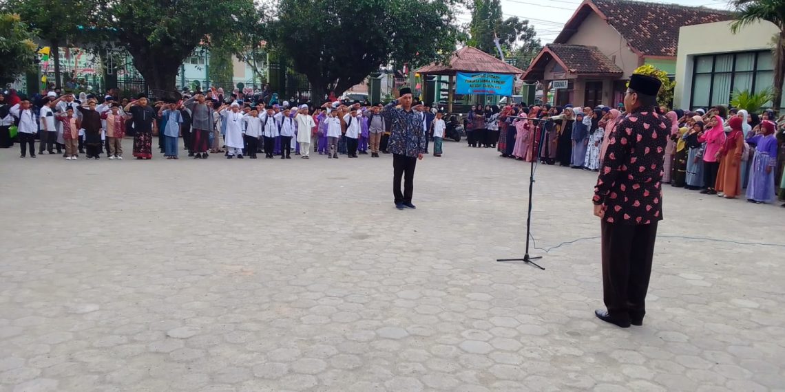 Kasi PAI Kemenag Rembang Tinjau Pelaksanaan MAPSI SD Kecamatan Lasem