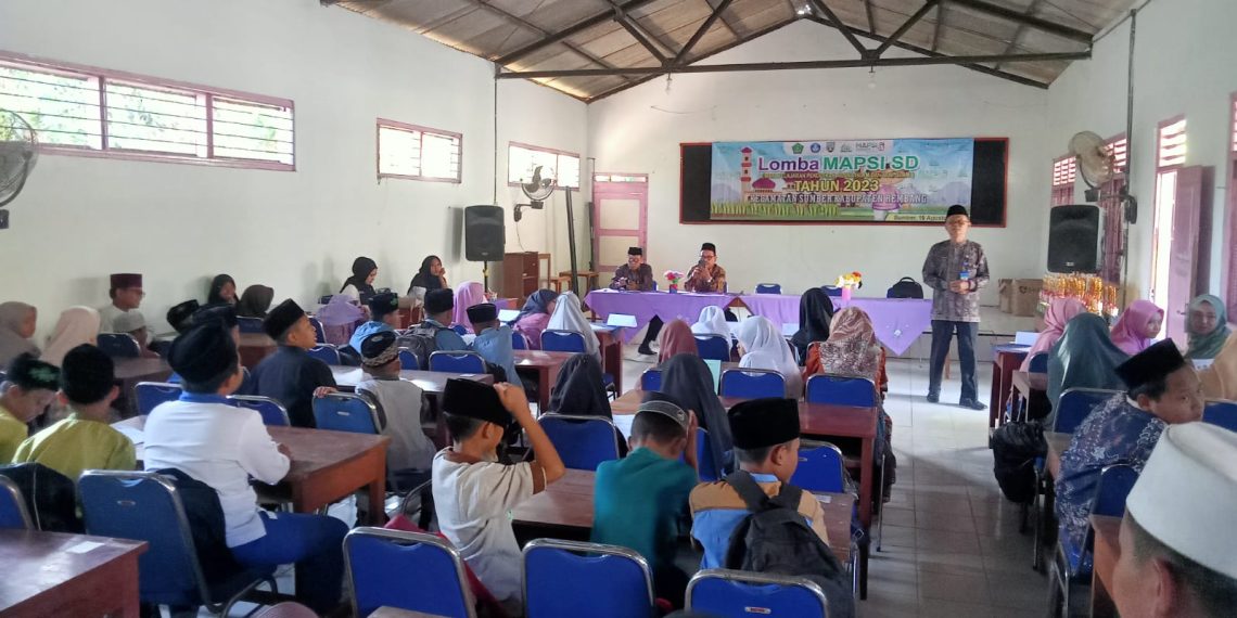 Ratusan Siswa Ikuti Lomba Mapsi Kecamatan Sulang dan Sumber