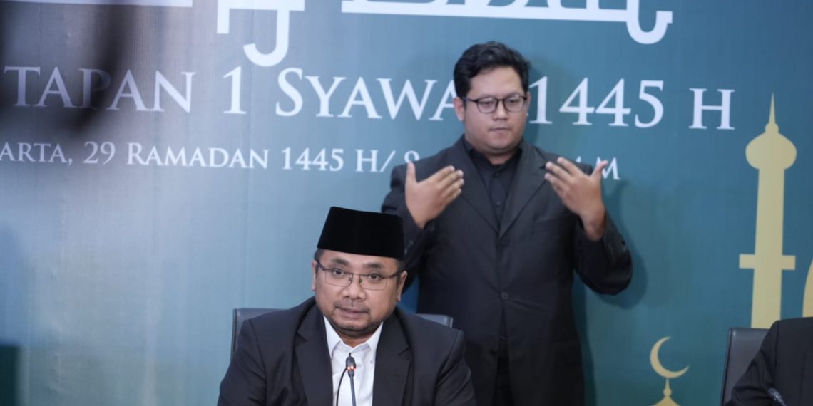 Pemerintah Tetapkan 1 Syawal 1445 H Jatuh pada 10 April 2024
