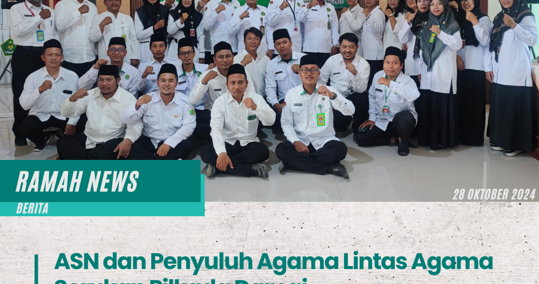ASN dan Penyuluh Agama Lintas Agama Serukan Pilkada Damai