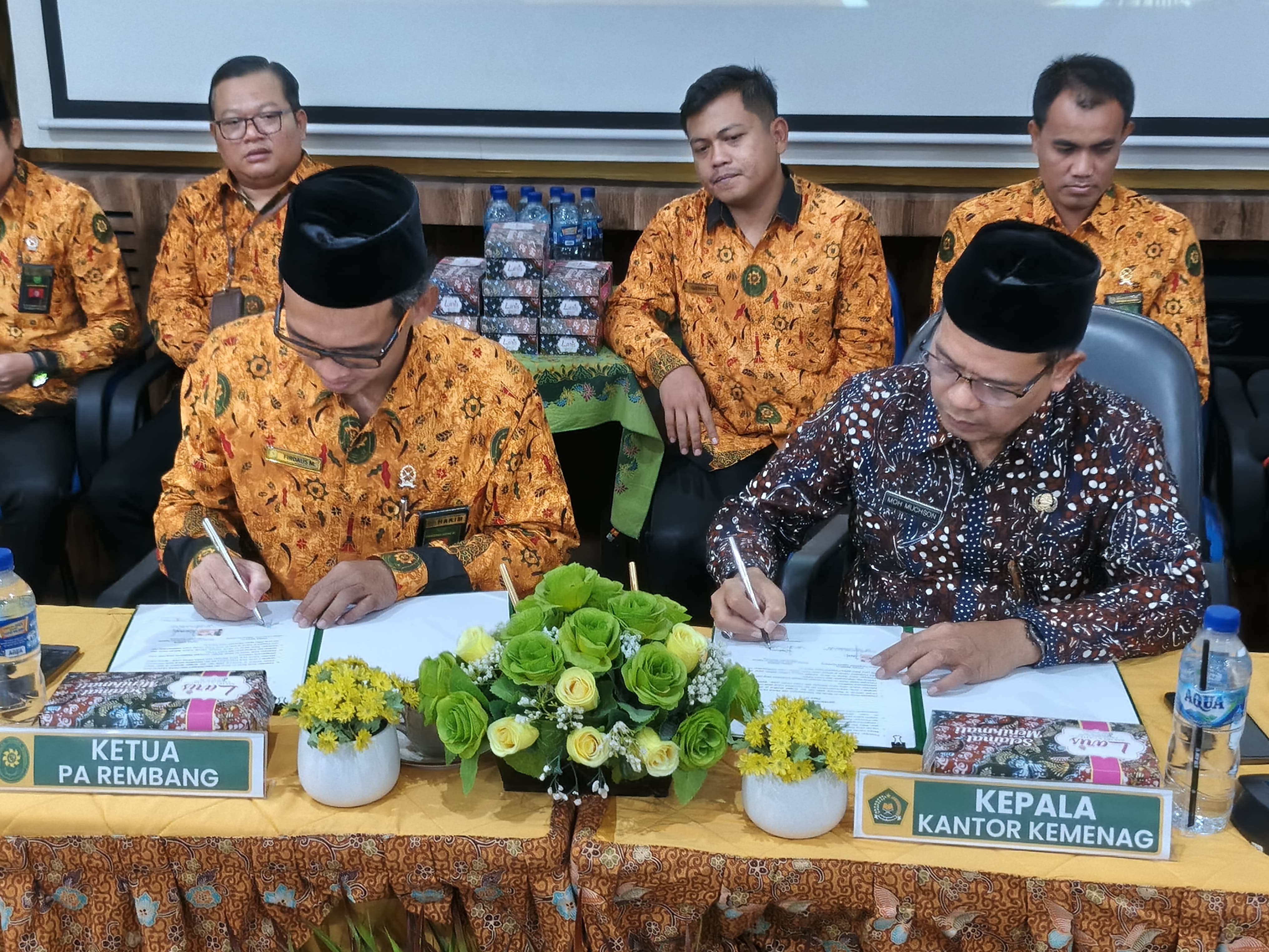 Tingkatkan Layanan Masyarakat, Kemenag Rembang dan Pengadilan Agama Rembang Kembangkan Aplikasi Jamu Kuat