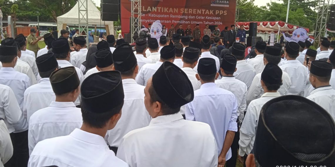 PAIF Kemenag Pimpin Doa di Pelantikan PPS Serentak